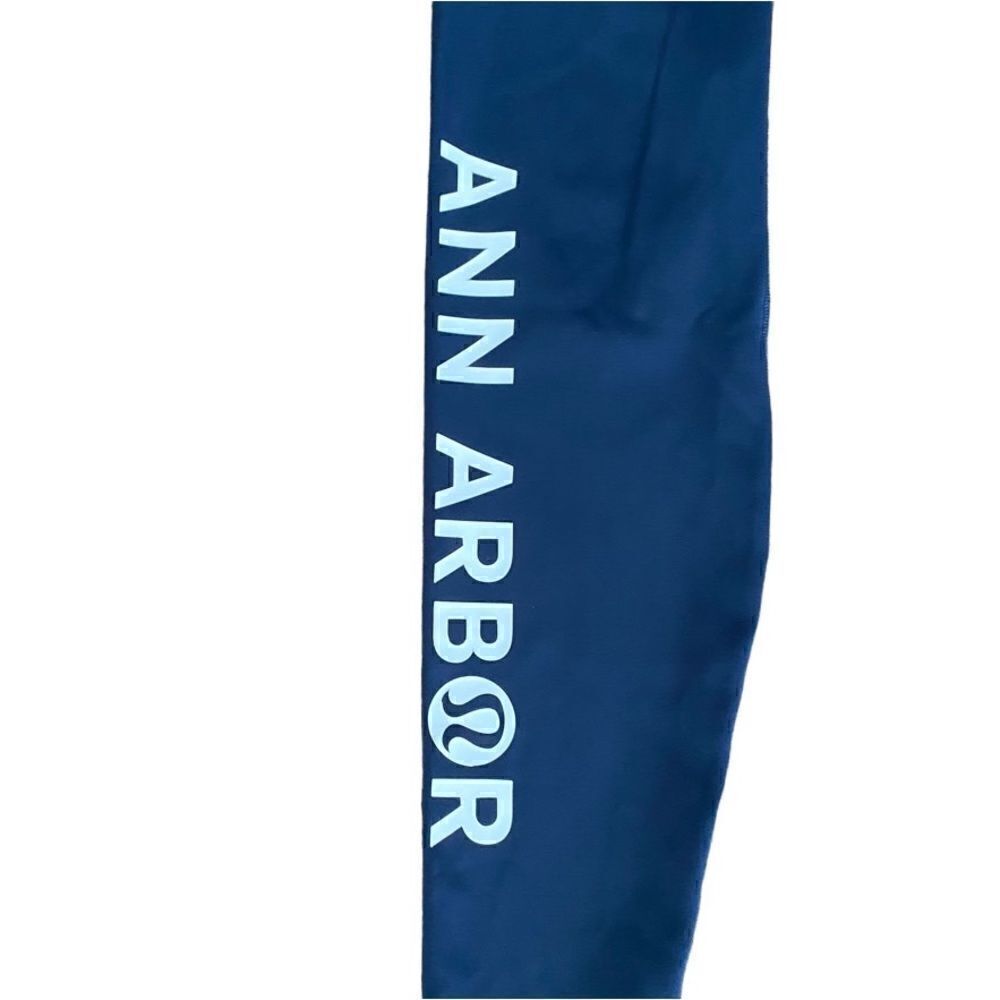 Lululemon Wunder Under High-Rise Tight 28"Full-On Luxtreme Navy Blue Ann Arbor 6 - Picture 3 of 5